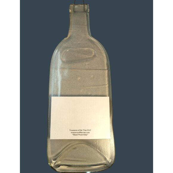 Treasures Of The Vine Cheese Board 14 Hands Wine Bottle Upcycled - Picture 5 of 7